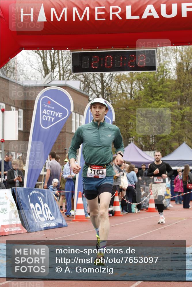 13.04.2025 - Hammer Lauf A. Gomolzig http://msf.ph/oto/7653097 13.04.2025 13:01:27 Ziel 474, 628, 1103 meine-sportfotos.de