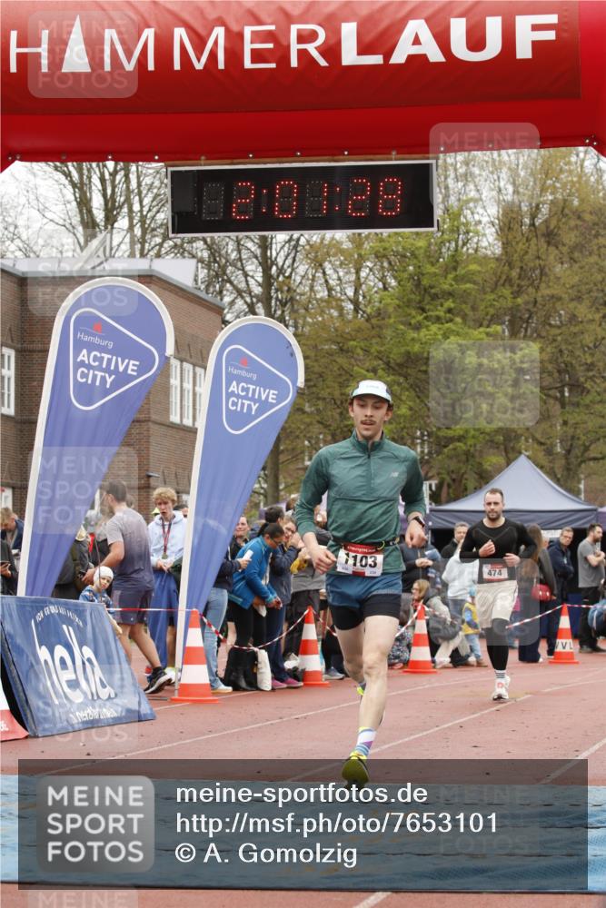 13.04.2025 - Hammer Lauf A. Gomolzig http://msf.ph/oto/7653101 13.04.2025 13:01:26 Ziel 474, 628, 1103 meine-sportfotos.de