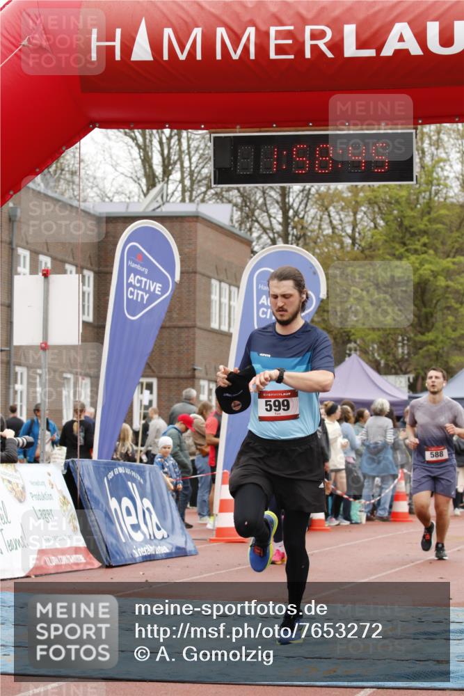 13.04.2025 - Hammer Lauf A. Gomolzig http://msf.ph/oto/7653272 13.04.2025 12:58:44 Ziel 588, 599, 685, 1768 meine-sportfotos.de