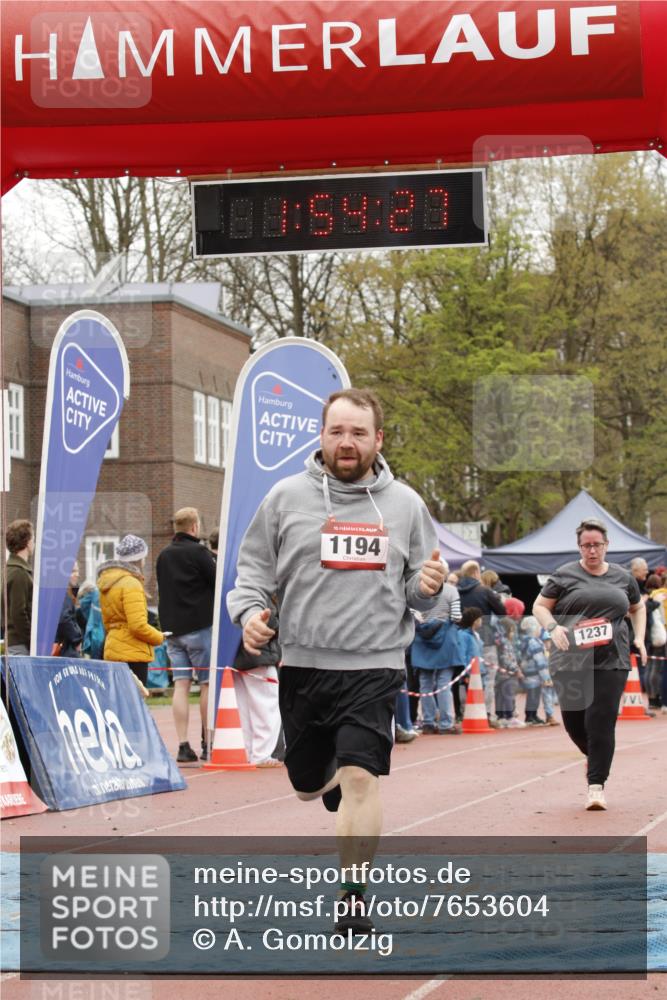 13.04.2025 - Hammer Lauf A. Gomolzig http://msf.ph/oto/7653604 13.04.2025 12:54:25 Ziel 1194, 1237, 1738 meine-sportfotos.de