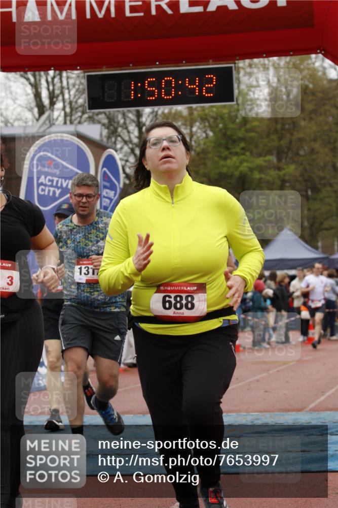 13.04.2025 - Hammer Lauf A. Gomolzig http://msf.ph/oto/7653997 13.04.2025 12:50:41 Ziel 3, 21, 688, 712, 771, 1000, 1289, 1312 meine-sportfotos.de