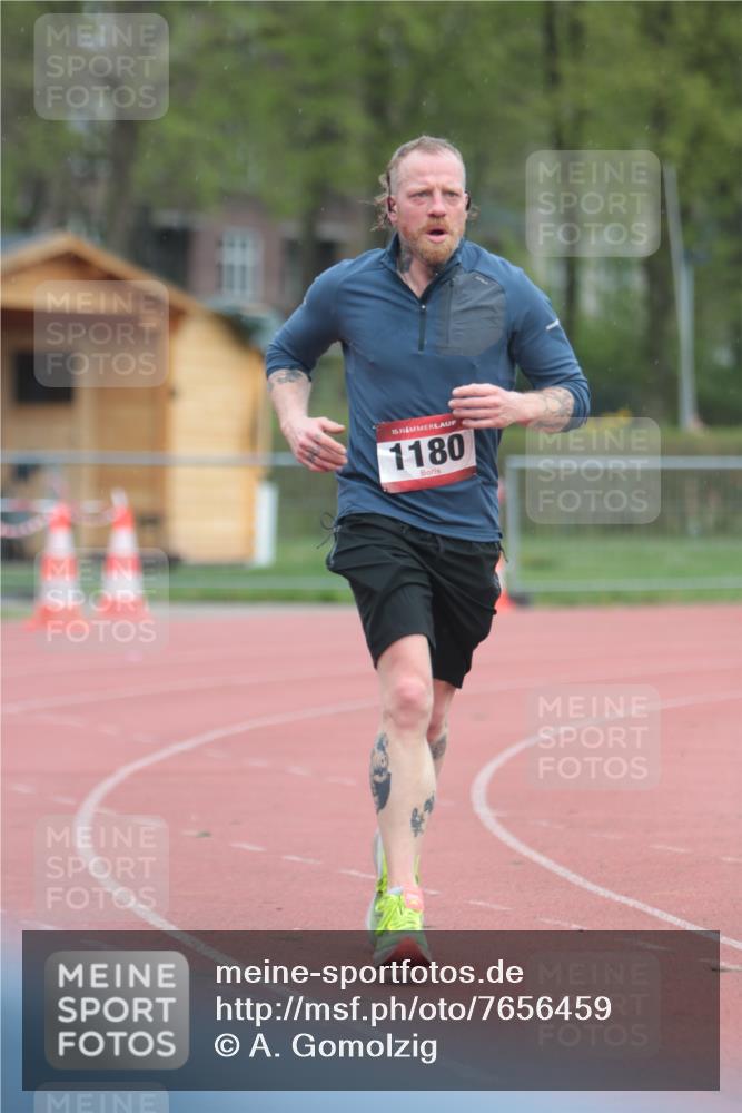 13.04.2025 - Hammer Lauf A. Gomolzig http://msf.ph/oto/7656459 13.04.2025 10:06:58 Ziel 350, 1180, 1978 meine-sportfotos.de