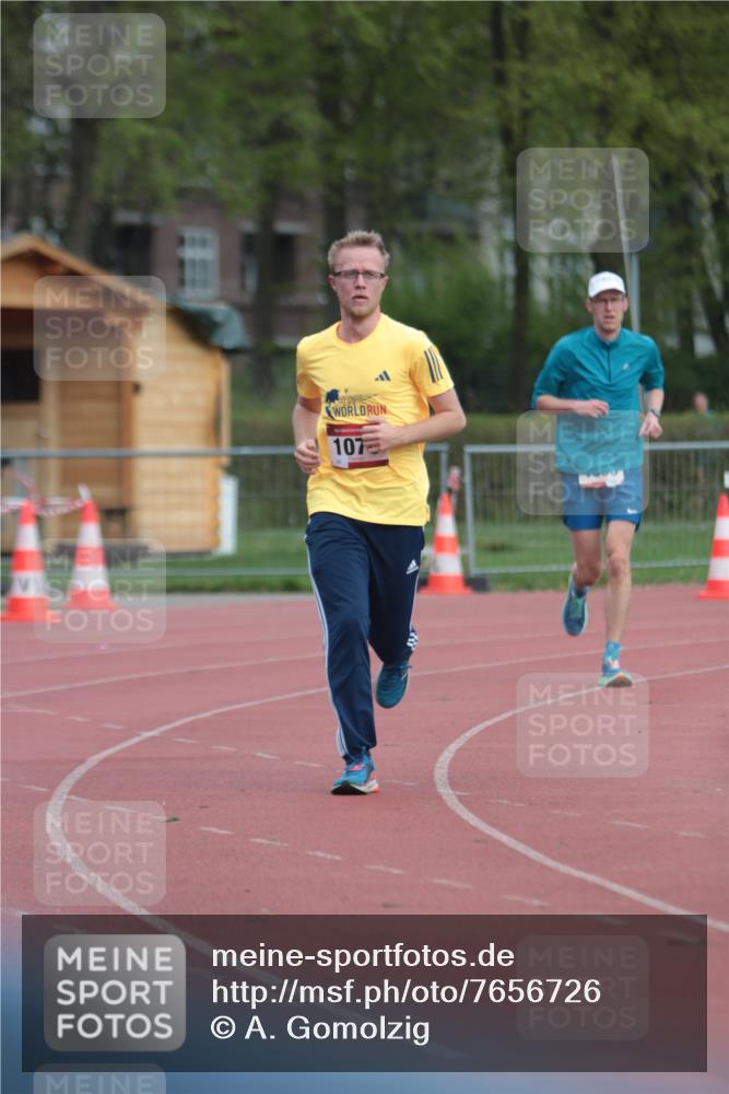 13.04.2025 - Hammer Lauf A. Gomolzig http://msf.ph/oto/7656726 13.04.2025 10:08:50 Ziel 518, 1070, 1809 meine-sportfotos.de