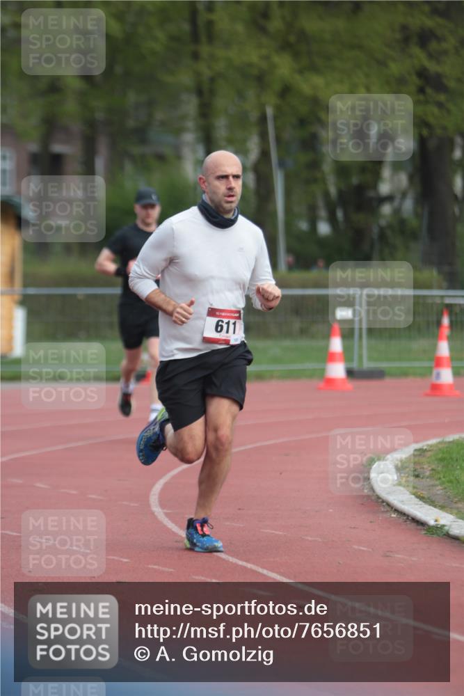 13.04.2025 - Hammer Lauf A. Gomolzig http://msf.ph/oto/7656851 13.04.2025 10:09:45 Ziel 611, 661, 729 meine-sportfotos.de