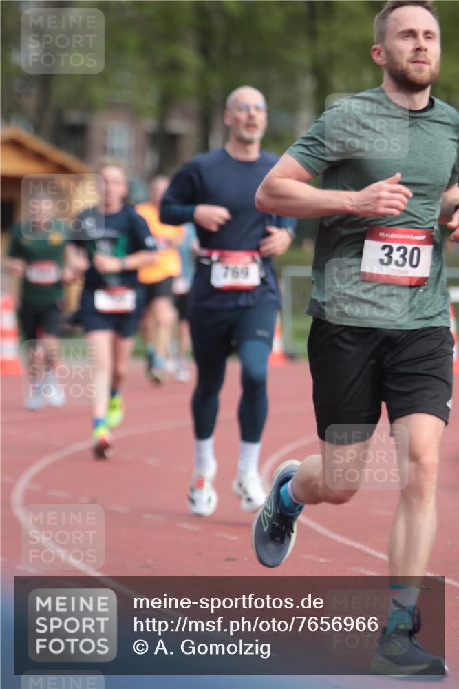 13.04.2025 - Hammer Lauf A. Gomolzig http://msf.ph/oto/7656966 13.04.2025 10:10:32 Ziel 122, 330, 383, 769, 1728, 1907, 1964 meine-sportfotos.de