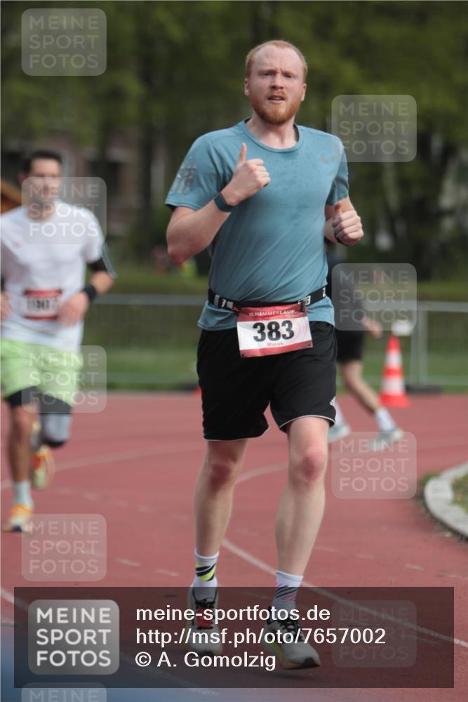 13.04.2025 - Hammer Lauf A. Gomolzig http://msf.ph/oto/7657002 13.04.2025 10:10:40 Ziel 383, 765, 1907 meine-sportfotos.de