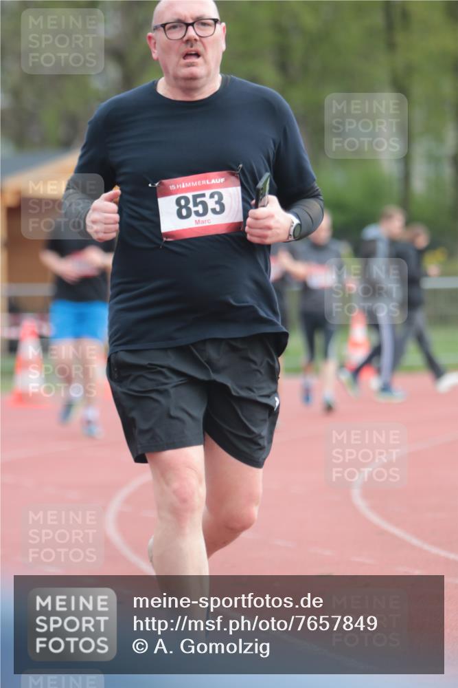 13.04.2025 - Hammer Lauf A. Gomolzig http://msf.ph/oto/7657849 13.04.2025 10:15:53 Ziel 110, 282, 853, 1010, 1337, 1877 meine-sportfotos.de