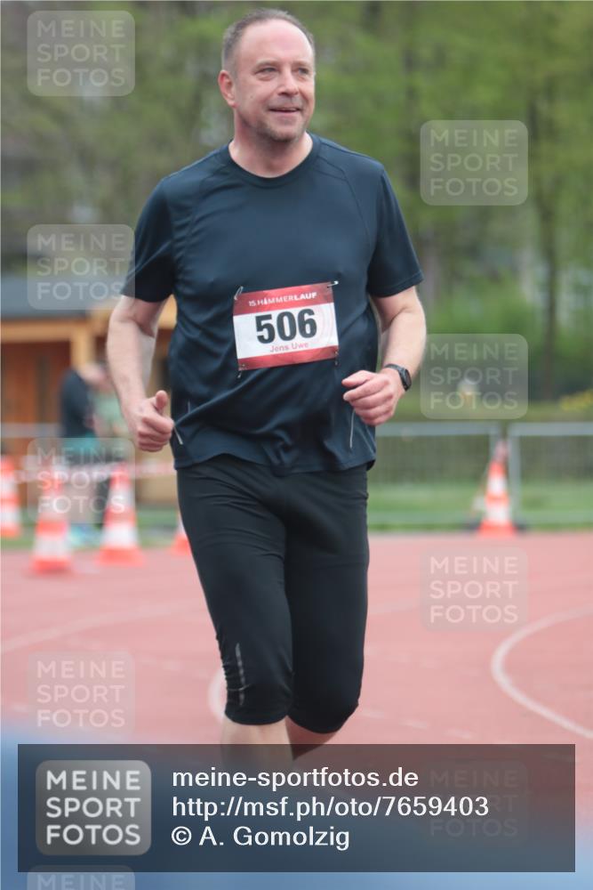 13.04.2025 - Hammer Lauf A. Gomolzig http://msf.ph/oto/7659403 13.04.2025 10:24:19 Ziel 378, 506, 1175 meine-sportfotos.de