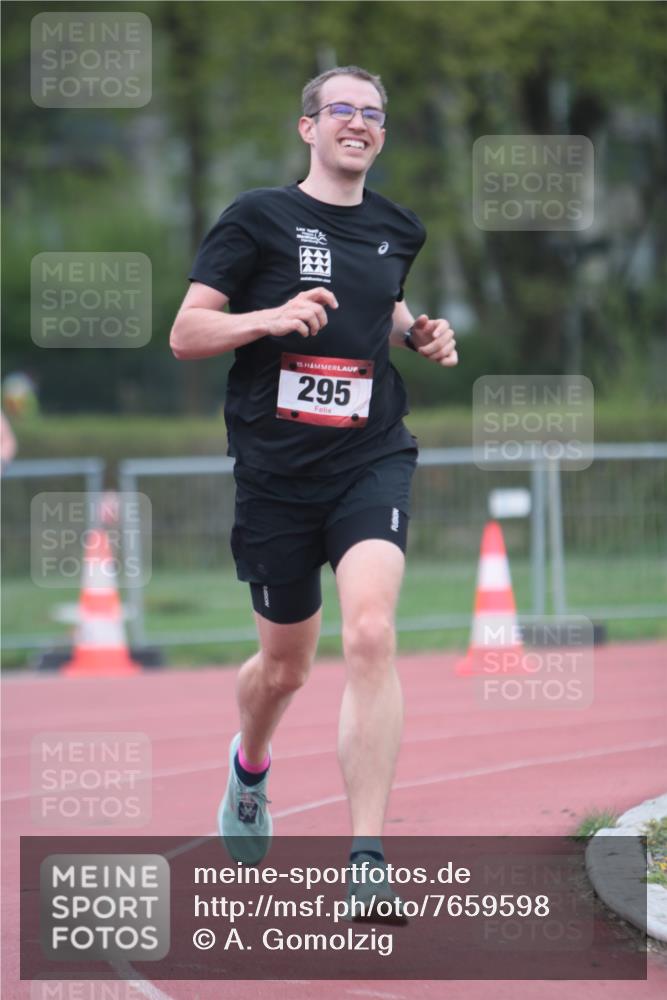 13.04.2025 - Hammer Lauf A. Gomolzig http://msf.ph/oto/7659598 13.04.2025 10:27:00 Ziel 295, 1031 meine-sportfotos.de