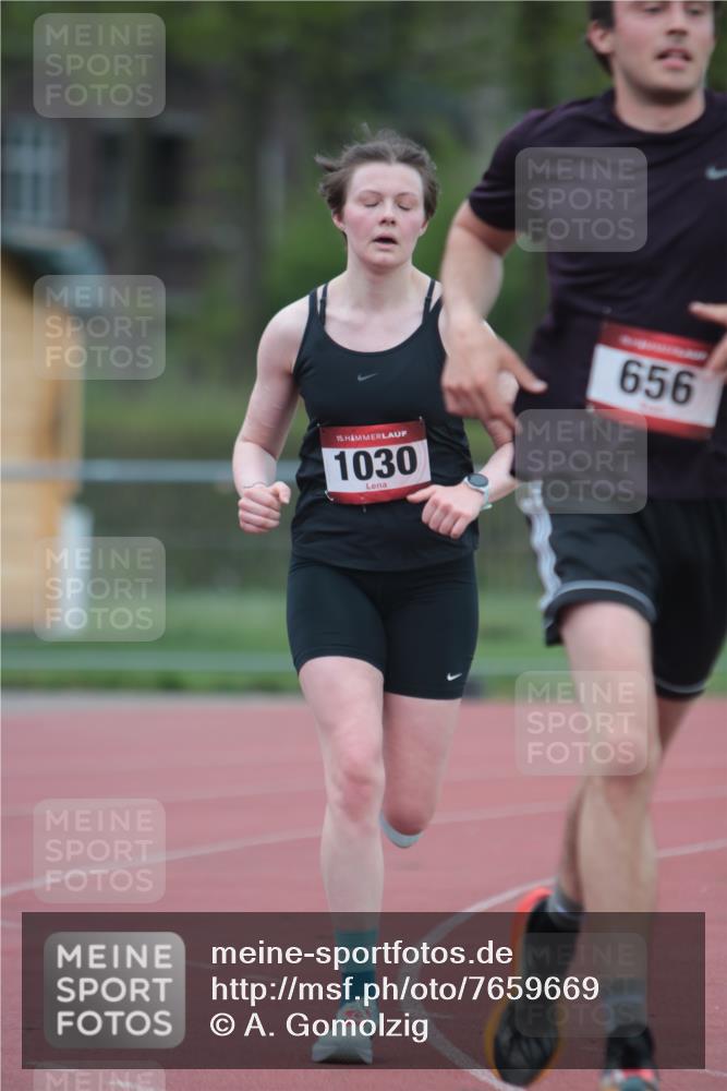 13.04.2025 - Hammer Lauf A. Gomolzig http://msf.ph/oto/7659669 13.04.2025 10:28:11 Ziel 656, 1030, 1980 meine-sportfotos.de