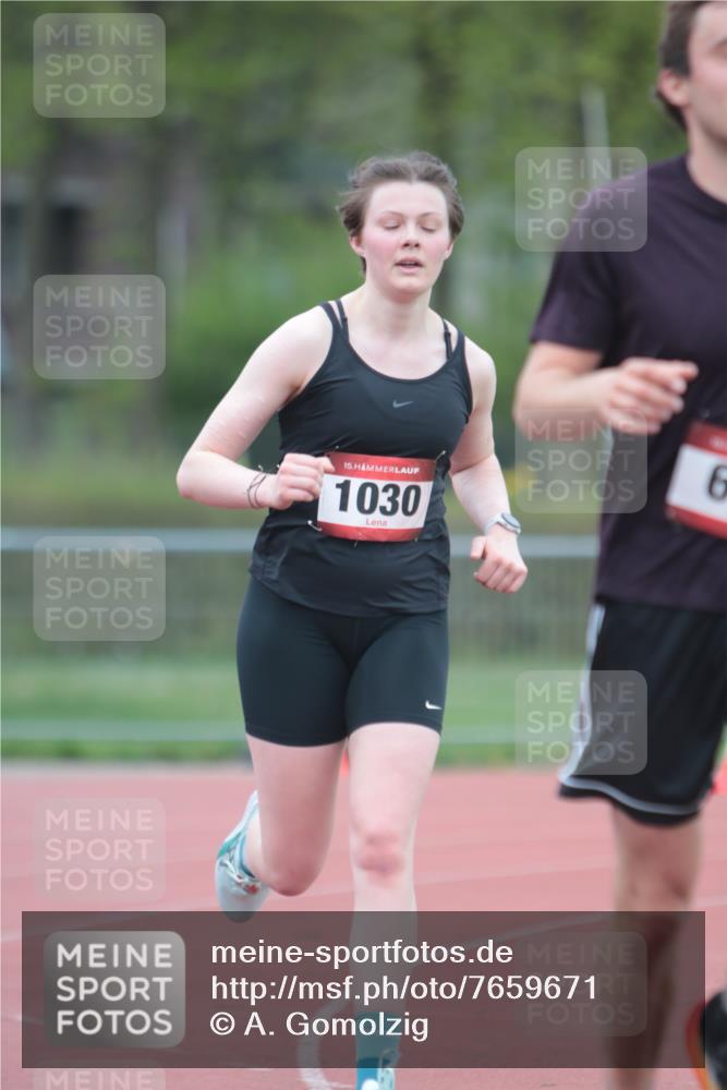 13.04.2025 - Hammer Lauf A. Gomolzig http://msf.ph/oto/7659671 13.04.2025 10:28:11 Ziel 656, 1030, 1980 meine-sportfotos.de