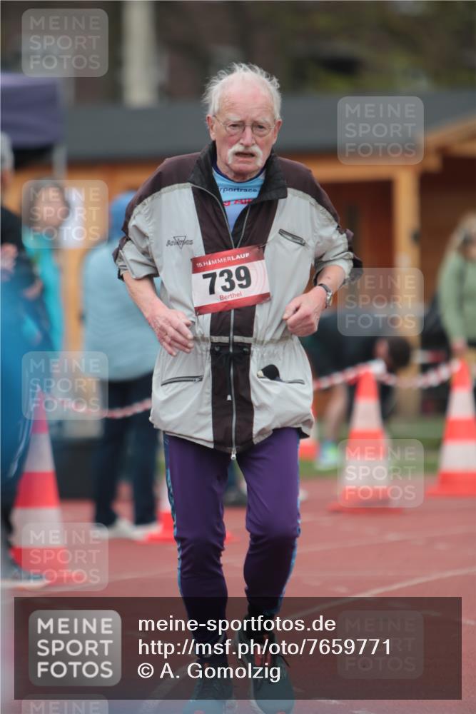 13.04.2025 - Hammer Lauf A. Gomolzig http://msf.ph/oto/7659771 13.04.2025 10:29:27 Ziel 272, 739, 1014 meine-sportfotos.de