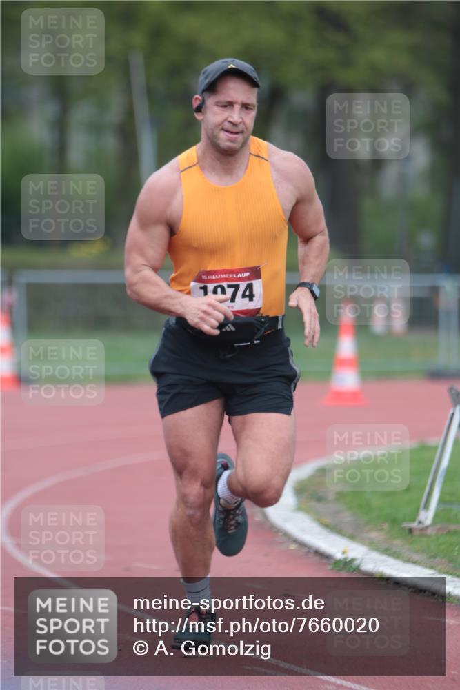 13.04.2025 - Hammer Lauf A. Gomolzig http://msf.ph/oto/7660020 13.04.2025 10:32:44 Ziel 766 meine-sportfotos.de