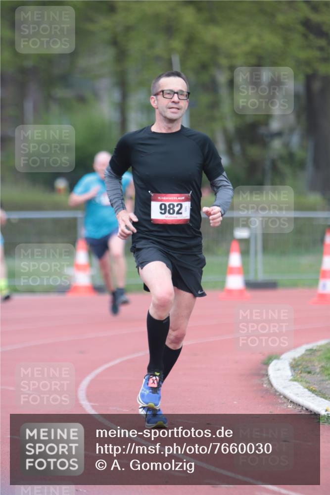 13.04.2025 - Hammer Lauf A. Gomolzig http://msf.ph/oto/7660030 13.04.2025 10:32:56 Ziel 189, 982, 1757, 1976 meine-sportfotos.de