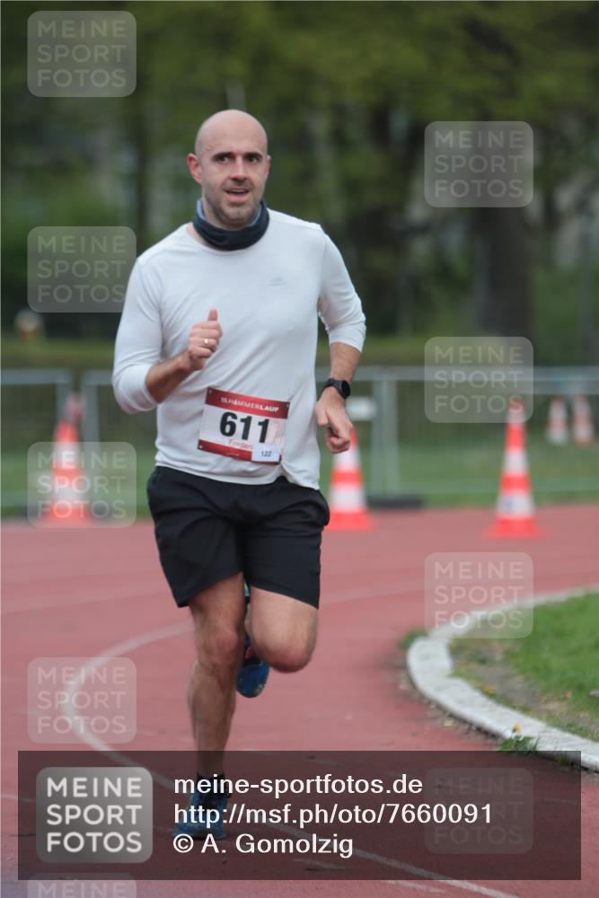 13.04.2025 - Hammer Lauf A. Gomolzig http://msf.ph/oto/7660091 13.04.2025 10:33:41 Ziel 611, 661 meine-sportfotos.de