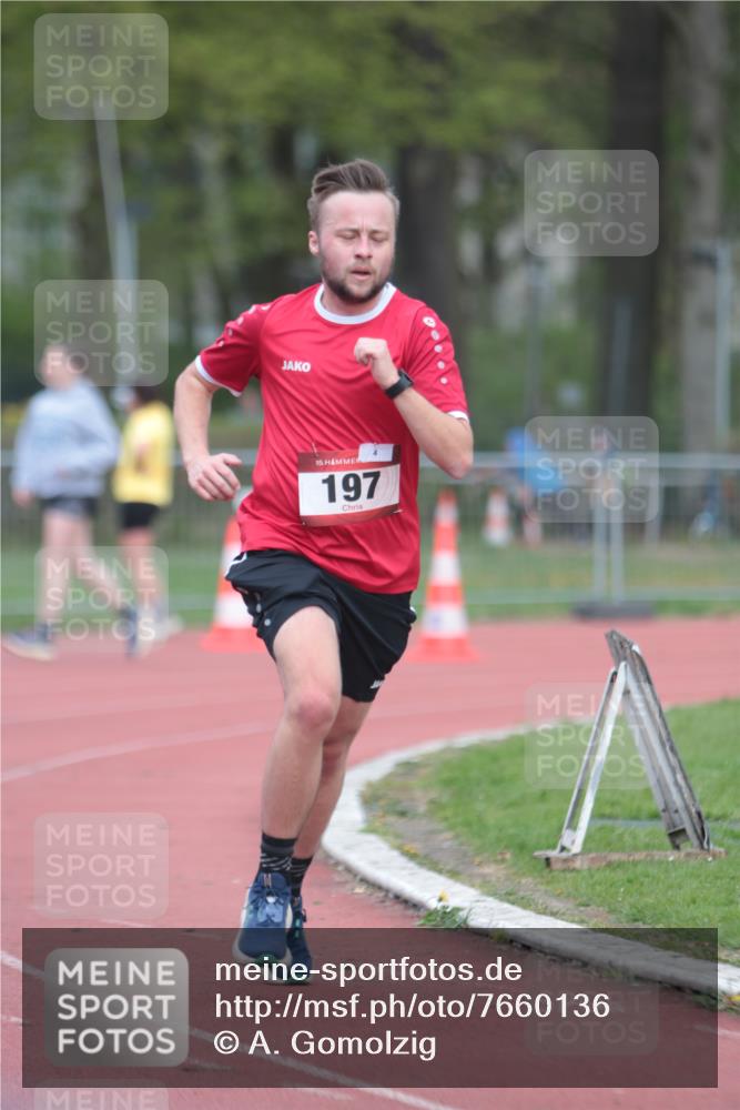 13.04.2025 - Hammer Lauf A. Gomolzig http://msf.ph/oto/7660136 13.04.2025 10:34:19 Ziel 285, 1110, 1715 meine-sportfotos.de