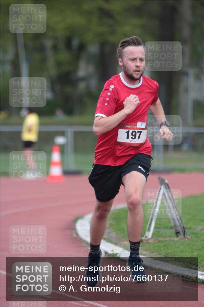 13.04.2025 - Hammer Lauf A. Gomolzig http://msf.ph/oto/7660137 13.04.2025 10:34:19 Ziel 285, 1110, 1715 meine-sportfotos.de