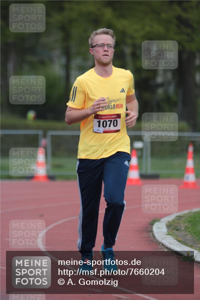 13.04.2025 - Hammer Lauf A. Gomolzig http://msf.ph/oto/7660204 13.04.2025 10:34:54 Ziel 1070, 1728 meine-sportfotos.de