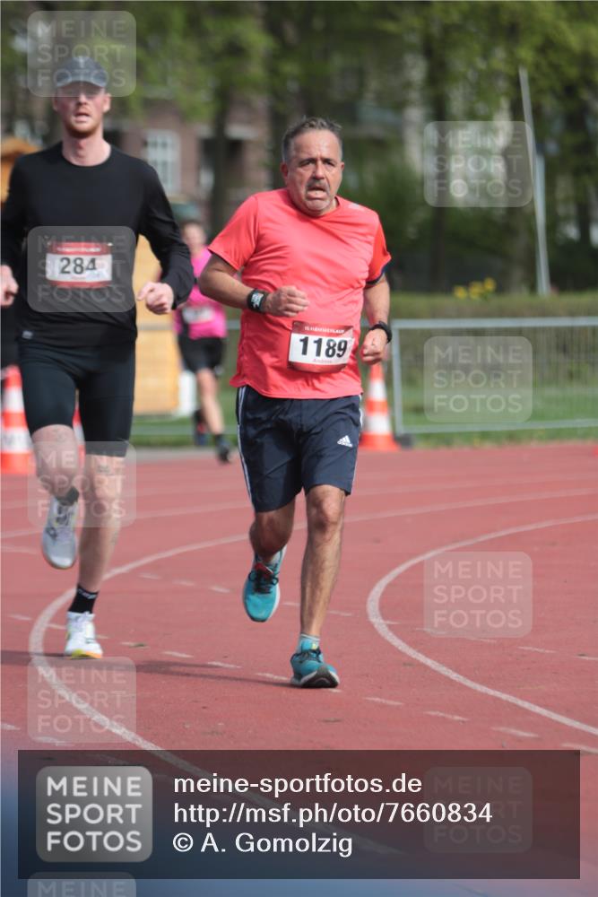 13.04.2025 - Hammer Lauf A. Gomolzig http://msf.ph/oto/7660834 13.04.2025 10:41:10 Ziel 284, 587, 1189 meine-sportfotos.de