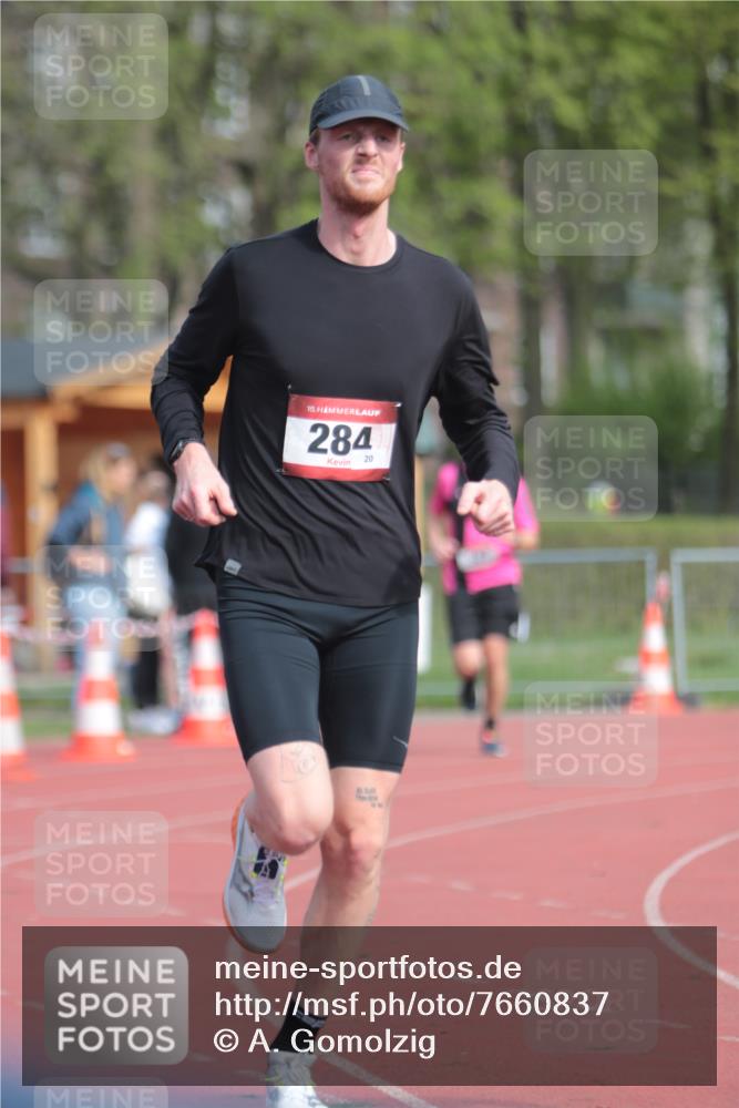 13.04.2025 - Hammer Lauf A. Gomolzig http://msf.ph/oto/7660837 13.04.2025 10:41:12 Ziel 151, 284, 587, 1189 meine-sportfotos.de