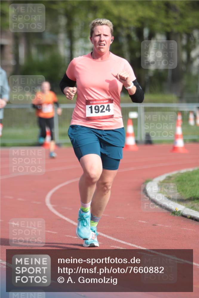 13.04.2025 - Hammer Lauf A. Gomolzig http://msf.ph/oto/7660882 13.04.2025 10:41:57 Ziel 212, 574, 600, 1924 meine-sportfotos.de