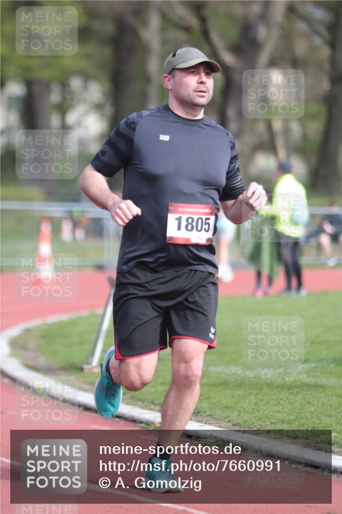 13.04.2025 - Hammer Lauf A. Gomolzig http://msf.ph/oto/7660991 13.04.2025 10:43:29 Ziel 159, 962, 965, 994, 1805, 1956 meine-sportfotos.de