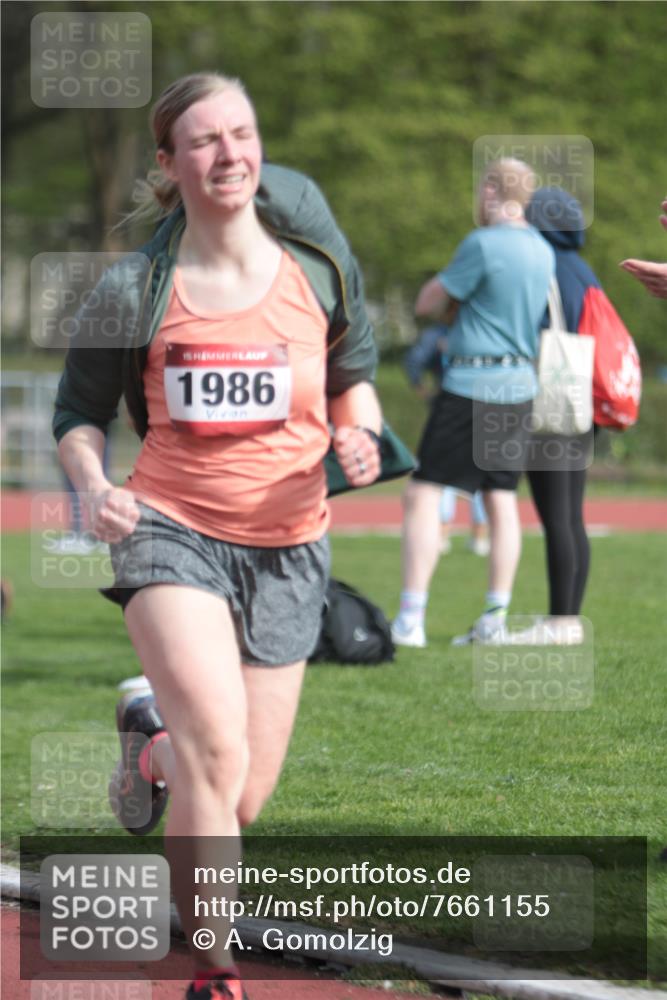 13.04.2025 - Hammer Lauf A. Gomolzig http://msf.ph/oto/7661155 13.04.2025 10:44:52 Ziel 823 meine-sportfotos.de