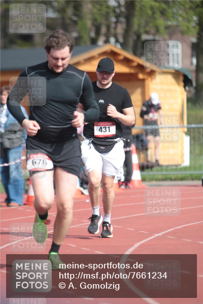 13.04.2025 - Hammer Lauf A. Gomolzig http://msf.ph/oto/7661234 13.04.2025 10:46:08 Ziel 431, 676 meine-sportfotos.de