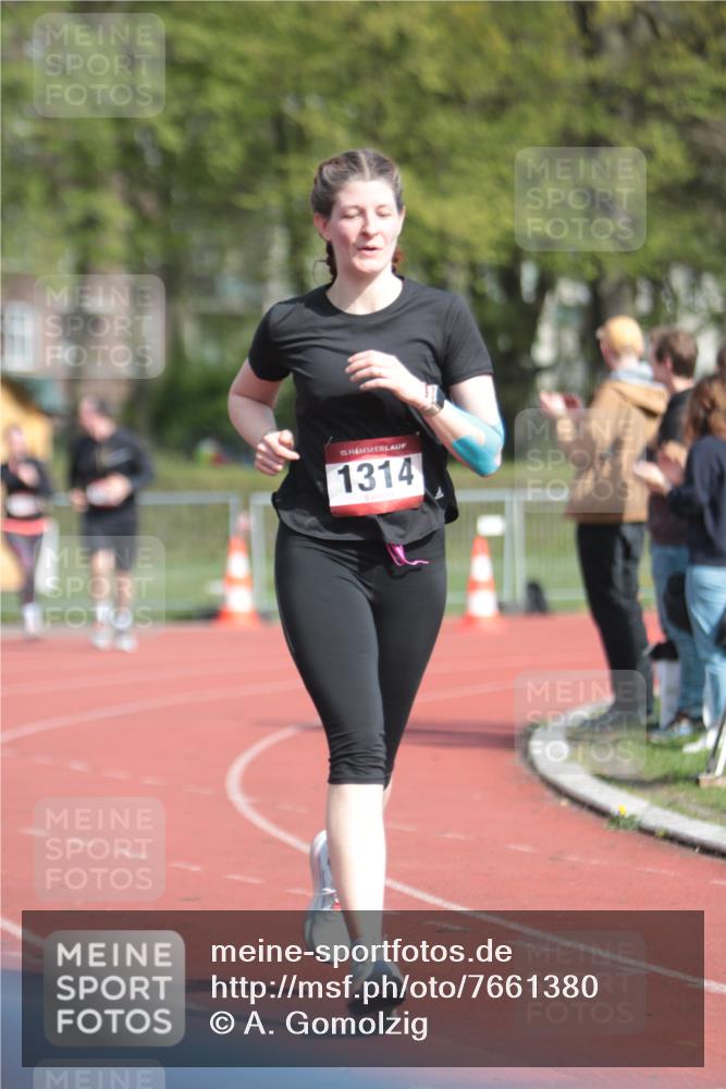 13.04.2025 - Hammer Lauf A. Gomolzig http://msf.ph/oto/7661380 13.04.2025 10:47:40 Ziel 1164, 1314 meine-sportfotos.de