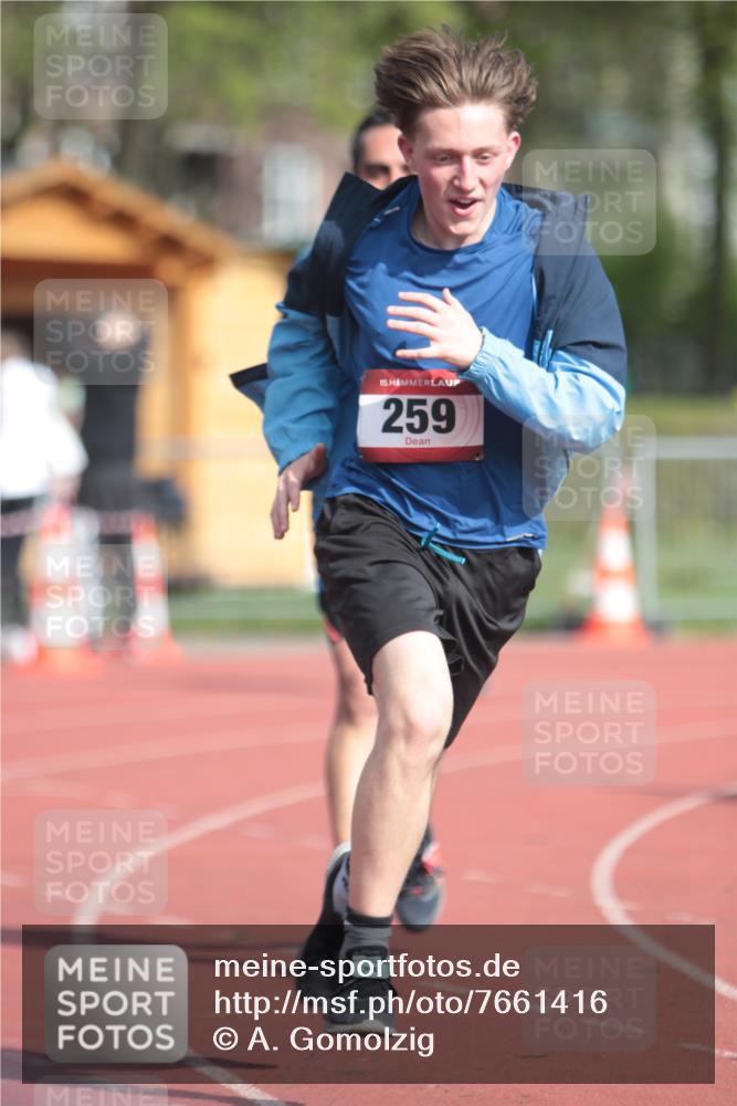 13.04.2025 - Hammer Lauf A. Gomolzig http://msf.ph/oto/7661416 13.04.2025 10:48:16 Ziel 896, 946, 1830 meine-sportfotos.de
