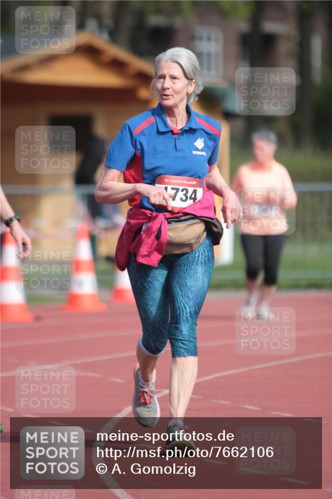 13.04.2025 - Hammer Lauf A. Gomolzig http://msf.ph/oto/7662106 13.04.2025 10:56:19 Ziel 1734 meine-sportfotos.de