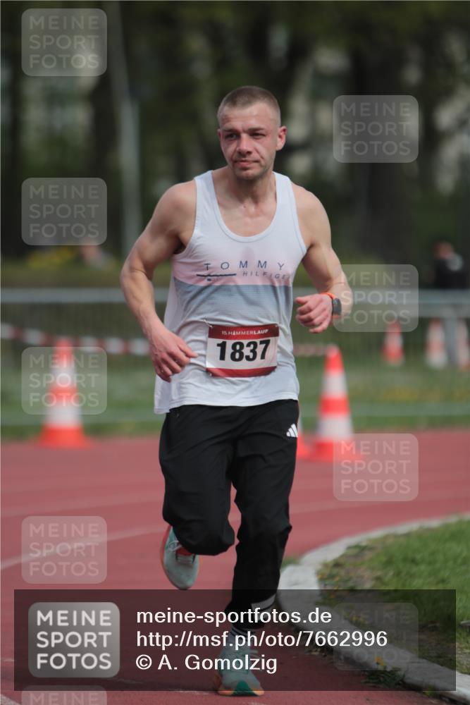 13.04.2025 - Hammer Lauf A. Gomolzig http://msf.ph/oto/7662996 13.04.2025 11:26:02 Ziel 133, 485, 1837 meine-sportfotos.de