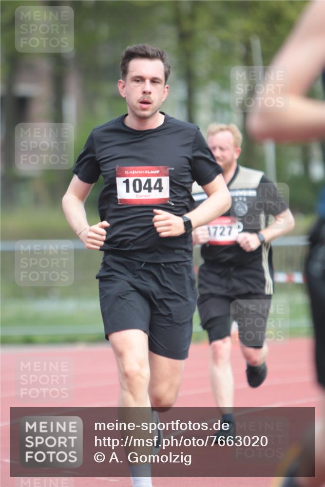 13.04.2025 - Hammer Lauf A. Gomolzig http://msf.ph/oto/7663020 13.04.2025 11:26:24 Ziel 770, 1044, 1727 meine-sportfotos.de