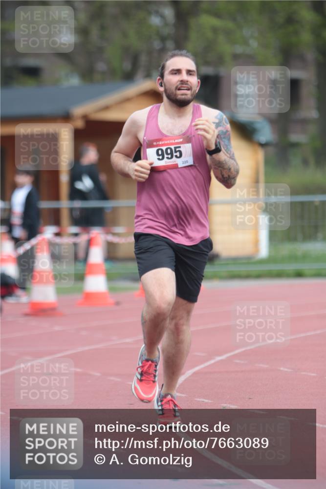 13.04.2025 - Hammer Lauf A. Gomolzig http://msf.ph/oto/7663089 13.04.2025 11:27:42 Ziel 995 meine-sportfotos.de