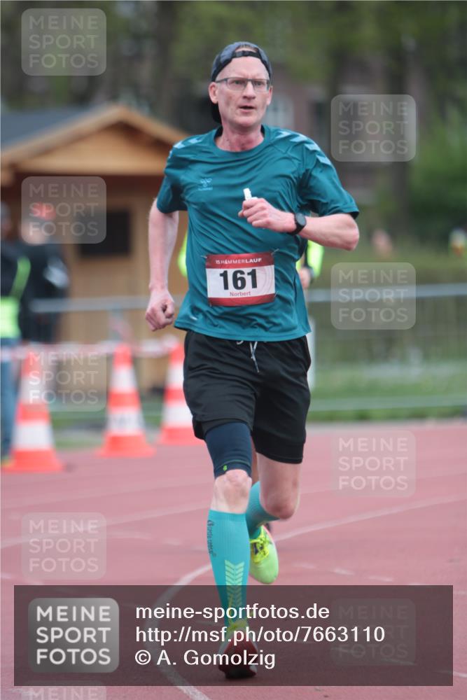 13.04.2025 - Hammer Lauf A. Gomolzig http://msf.ph/oto/7663110 13.04.2025 11:28:31 Ziel 161, 1784 meine-sportfotos.de