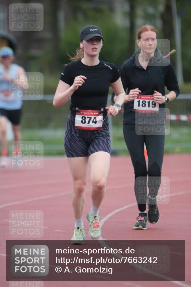 13.04.2025 - Hammer Lauf A. Gomolzig http://msf.ph/oto/7663242 13.04.2025 11:30:25 Ziel 874, 929, 986, 1819, 1900 meine-sportfotos.de