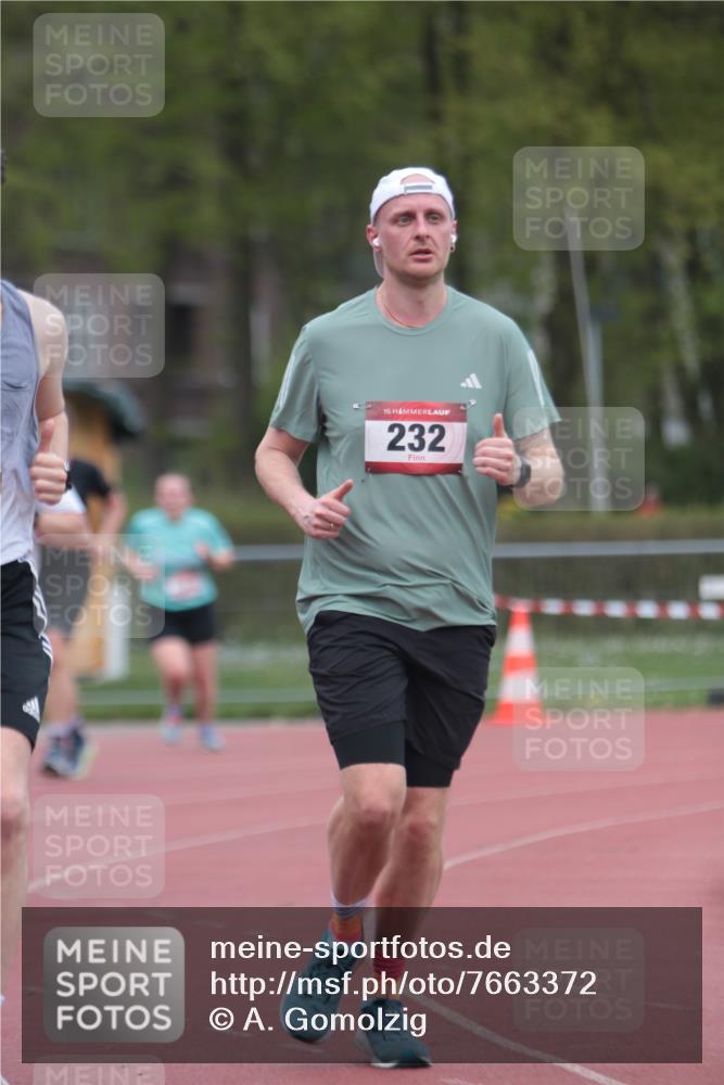 13.04.2025 - Hammer Lauf A. Gomolzig http://msf.ph/oto/7663372 13.04.2025 11:31:56 Ziel 231, 232, 432, 1921 meine-sportfotos.de