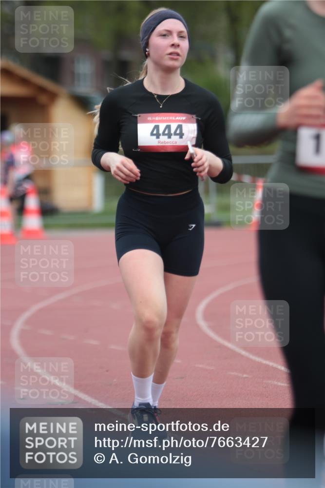 13.04.2025 - Hammer Lauf A. Gomolzig http://msf.ph/oto/7663427 13.04.2025 11:32:19 Ziel 444, 1125 meine-sportfotos.de