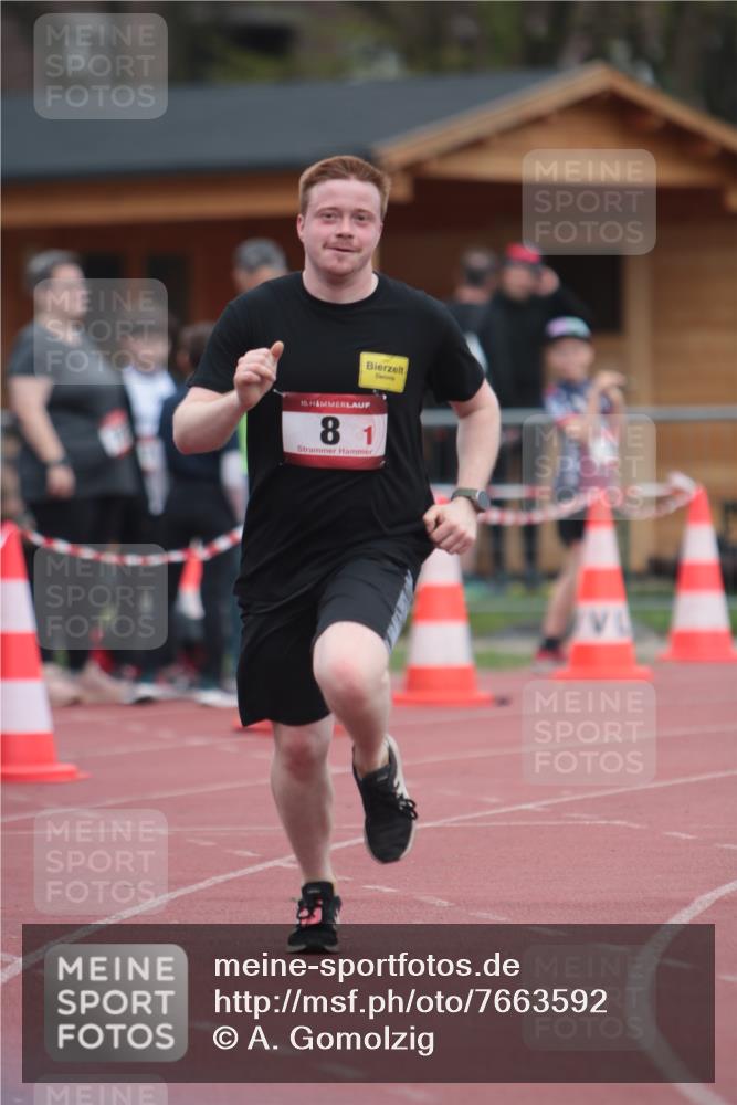 13.04.2025 - Hammer Lauf A. Gomolzig http://msf.ph/oto/7663592 13.04.2025 11:34:13 Ziel 8, 167, 524, 617, 1945 meine-sportfotos.de