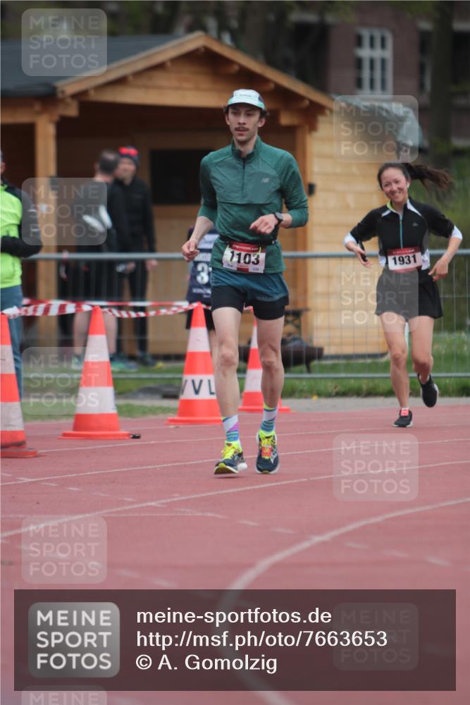 13.04.2025 - Hammer Lauf A. Gomolzig http://msf.ph/oto/7663653 13.04.2025 11:34:57 Ziel 1103, 1931 meine-sportfotos.de