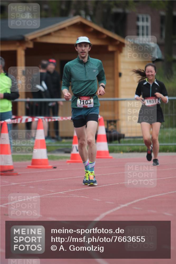 13.04.2025 - Hammer Lauf A. Gomolzig http://msf.ph/oto/7663655 13.04.2025 11:34:58 Ziel 1103, 1931 meine-sportfotos.de
