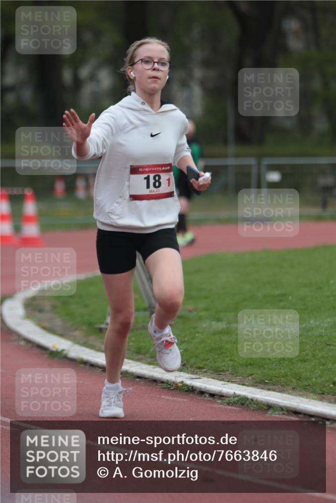 13.04.2025 - Hammer Lauf A. Gomolzig http://msf.ph/oto/7663846 13.04.2025 11:38:19 Ziel 18, 662, 916 meine-sportfotos.de
