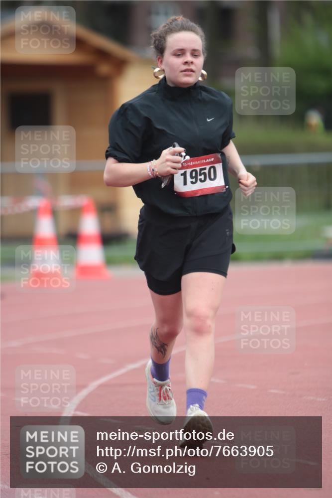 13.04.2025 - Hammer Lauf A. Gomolzig http://msf.ph/oto/7663905 13.04.2025 11:39:17 Ziel 1950 meine-sportfotos.de