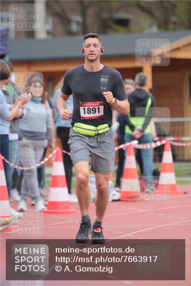 13.04.2025 - Hammer Lauf A. Gomolzig http://msf.ph/oto/7663917 13.04.2025 11:39:27 Ziel 1891, 1898 meine-sportfotos.de