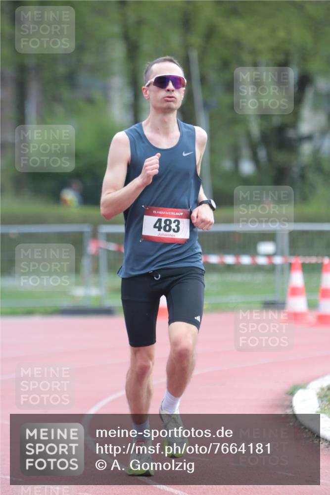 13.04.2025 - Hammer Lauf A. Gomolzig http://msf.ph/oto/7664181 13.04.2025 11:50:15 Ziel 483 meine-sportfotos.de