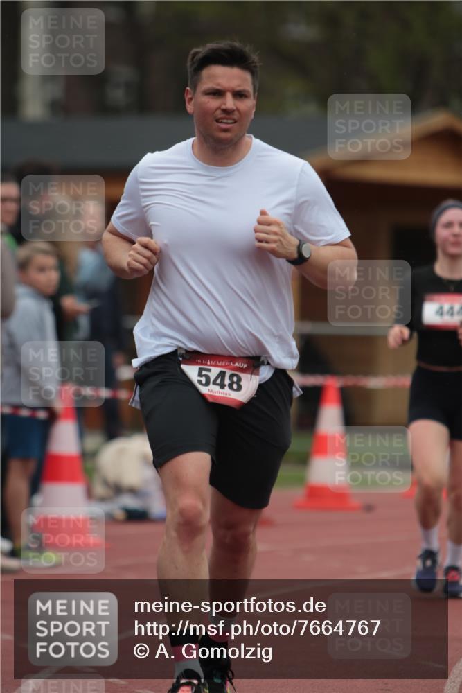 13.04.2025 - Hammer Lauf A. Gomolzig http://msf.ph/oto/7664767 13.04.2025 12:00:21 Ziel 444, 474, 548, 628 meine-sportfotos.de