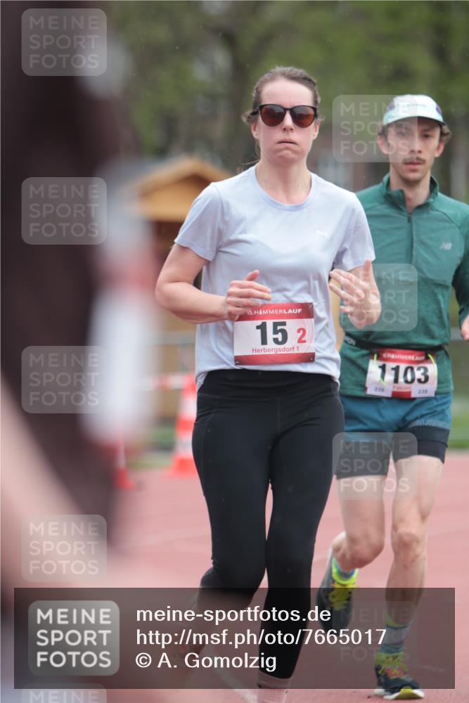 13.04.2025 - Hammer Lauf A. Gomolzig http://msf.ph/oto/7665017 13.04.2025 12:04:40 Ziel 15, 1103 meine-sportfotos.de