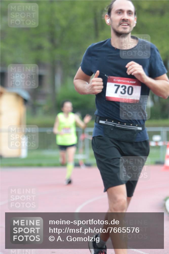 13.04.2025 - Hammer Lauf A. Gomolzig http://msf.ph/oto/7665576 13.04.2025 12:19:08 Ziel 334, 614, 730 meine-sportfotos.de