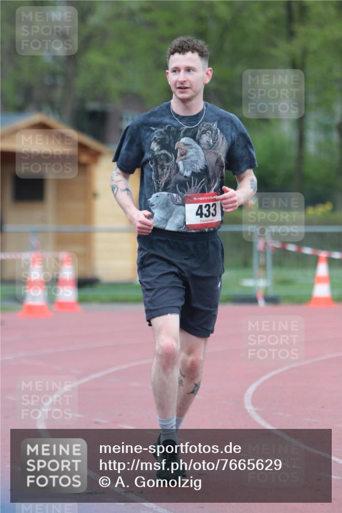 13.04.2025 - Hammer Lauf A. Gomolzig http://msf.ph/oto/7665629 13.04.2025 12:21:17 Ziel 433 meine-sportfotos.de