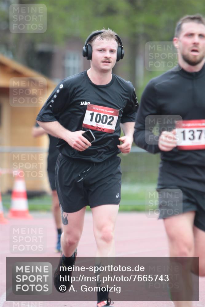 13.04.2025 - Hammer Lauf A. Gomolzig http://msf.ph/oto/7665743 13.04.2025 12:25:04 Ziel 109, 670, 1002, 1375 meine-sportfotos.de